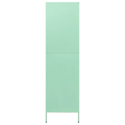 vidaXL Wardrobe Mint 90x50x180 cm Steel