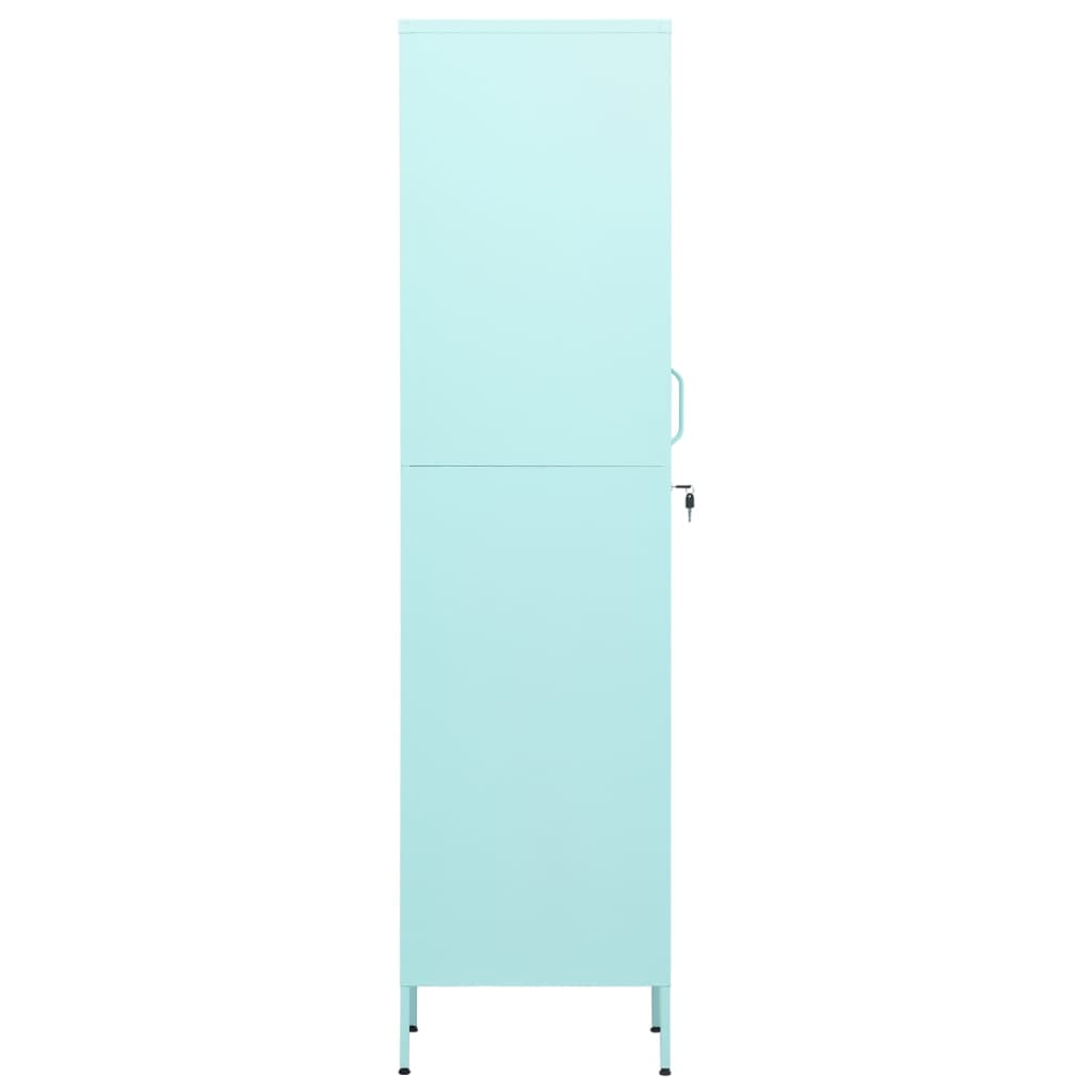 vidaXL Locker Cabinet Mint 35x46x180 cm Steel