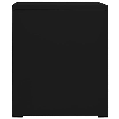 vidaXL Filing Cabinet Black 46x62x72.5 cm Steel