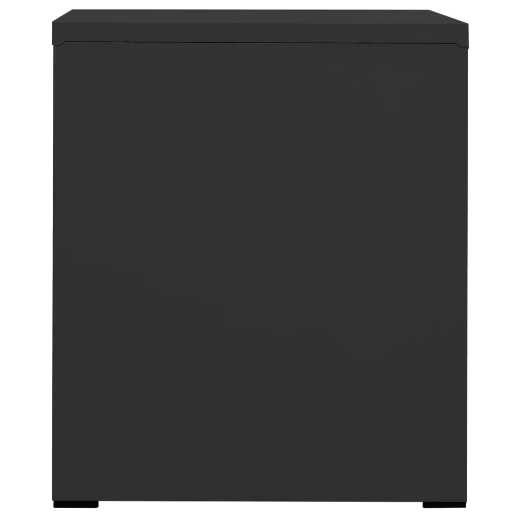vidaXL Filing Cabinet Anthracite 46x62x72.5 cm Steel