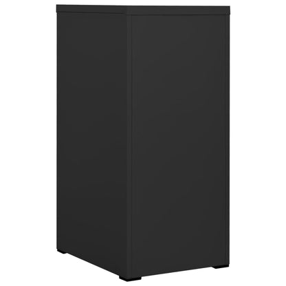 vidaXL Filing Cabinet | Anthracite | Steel | Medium | Filing Cabinet