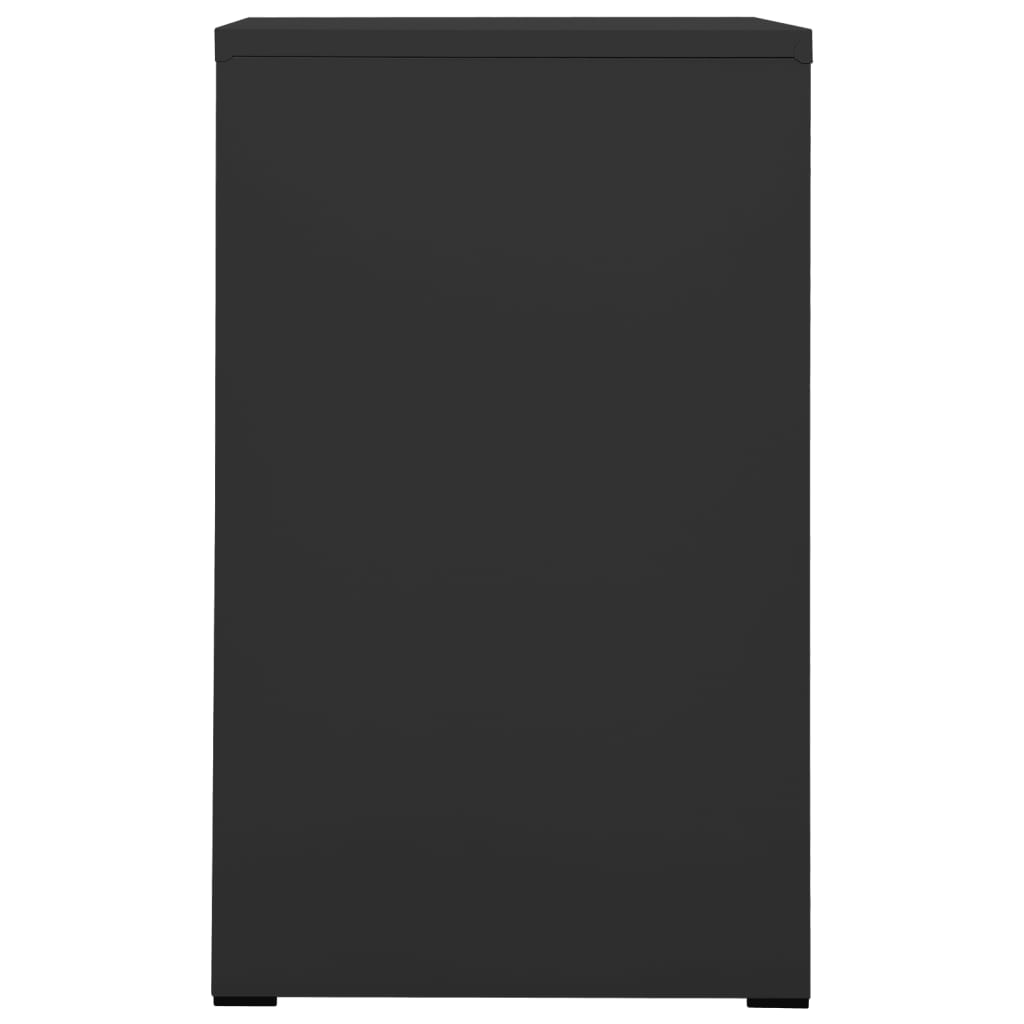 vidaXL Filing Cabinet | Anthracite | Steel | Medium | Filing Cabinet