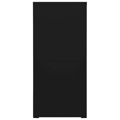vidaXL Filing Cabinet | Black | Steel | Large | Filing Cabinet | Rectangular