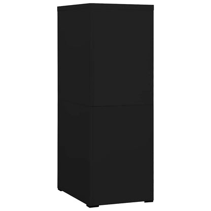 vidaXL Filing Cabinet | Black | Steel | Large | Filing Cabinet | Rectangular