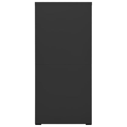 vidaXL Filing Cabinet | Anthracite | Steel | Medium | Locks | Filing Cabinet