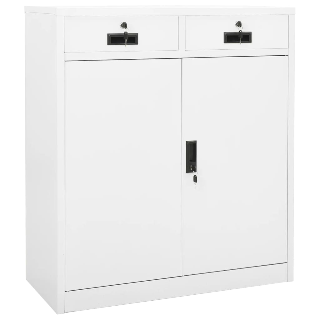 vidaXL Office Cabinet | Height-Adjustable Shelves | Filing Cabinet | Rectangular