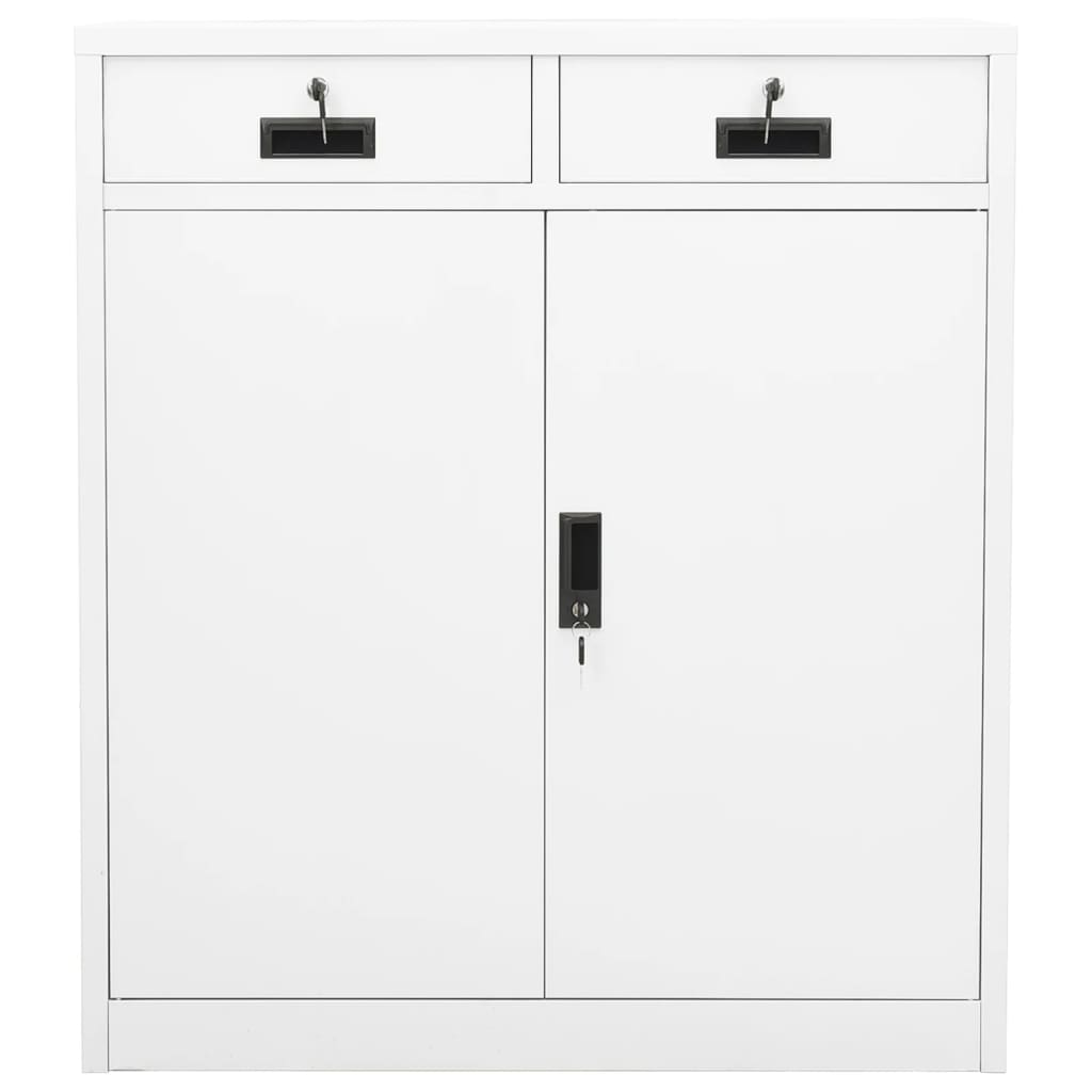 vidaXL Office Cabinet | Height-Adjustable Shelves | Filing Cabinet | Rectangular