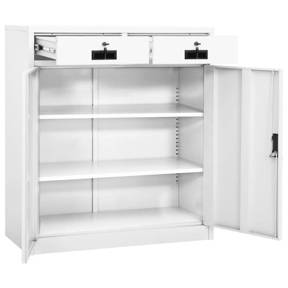 vidaXL Office Cabinet | Height-Adjustable Shelves | Filing Cabinet | Rectangular