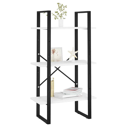 806507 vidaXL Storage Shelf White 60x30x105 cm Engineered Wood