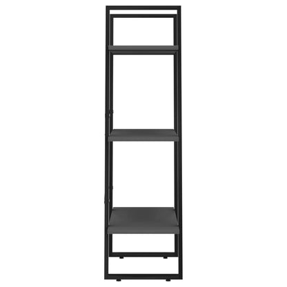 vidaXL Storage Shelf Grey 60x30x105 cm Engineered Wood