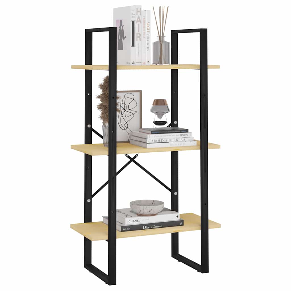 806512 vidaXL Storage Shelf 60x30x105 cm Solid Wood Pine