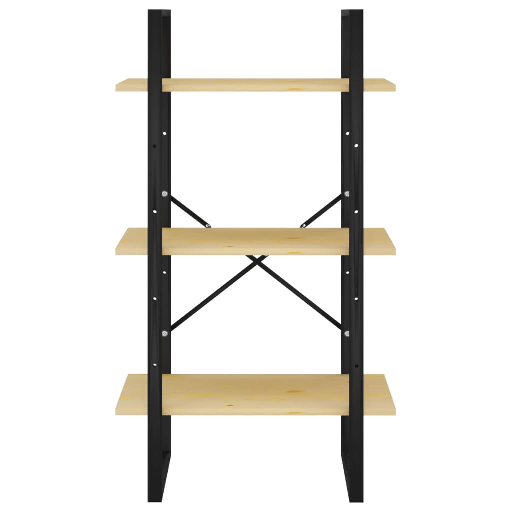vidaXL Storage Shelf 60x30x105 cm Solid Pine Wood