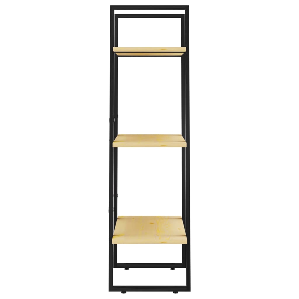 vidaXL Storage Shelf 60x30x105 cm Solid Pine Wood