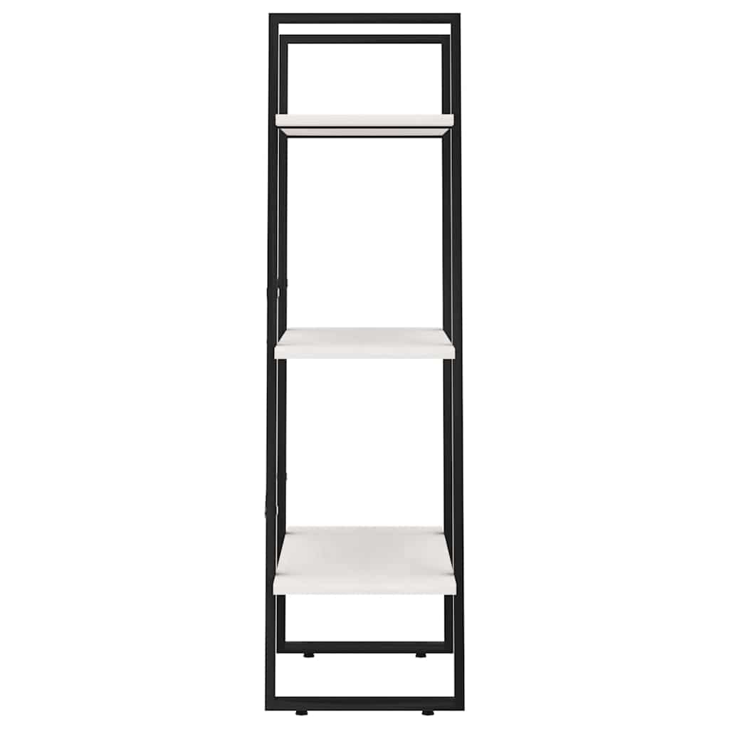 806513 vidaXL Storage Shelf White 60x30x105 cm Solid Wood Pine