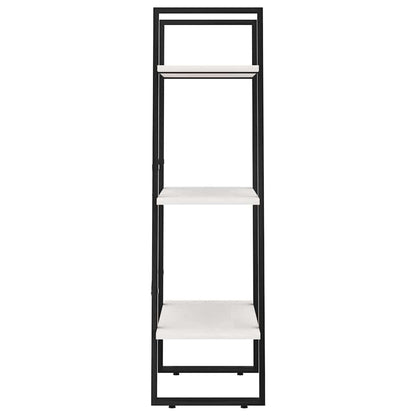 806513 vidaXL Storage Shelf White 60x30x105 cm Solid Wood Pine