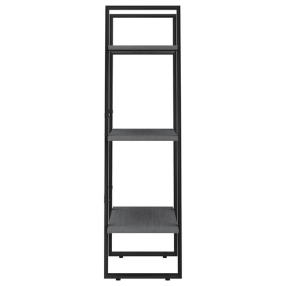 vidaXL Storage Shelf Grey 60x30x105 cm Solid Pine Wood