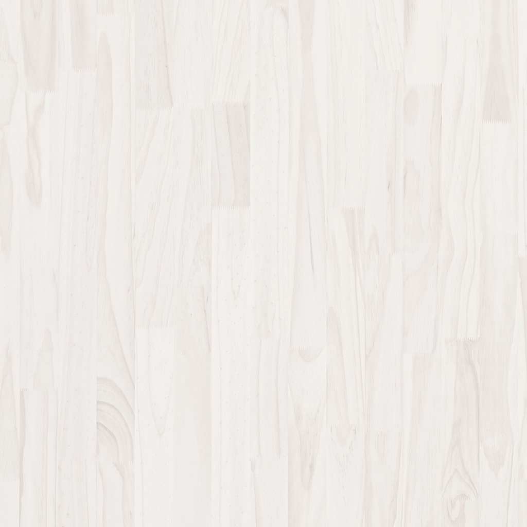 806553 vidaXL 3-Tier Book Cabinet White 100x30x105 cm Solid Wood Pine