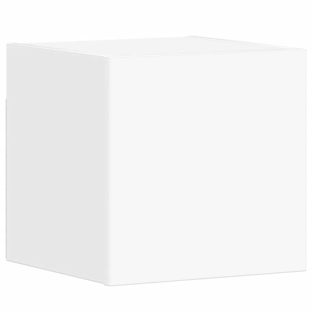 vidaXL 3 Piece TV Cabinet Set White Engineered Wood
