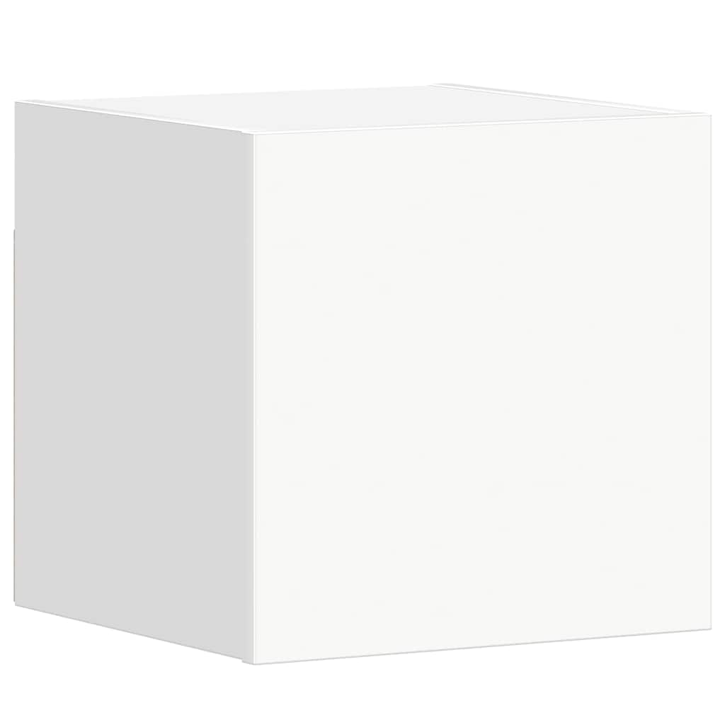 vidaXL 3 Piece TV Cabinet Set White Engineered Wood