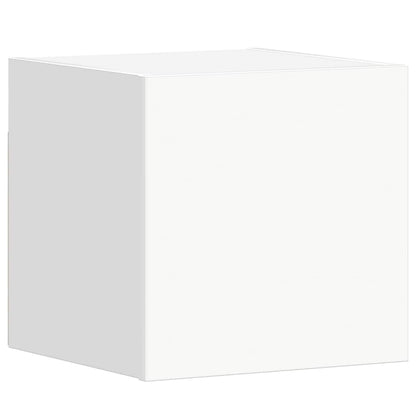 vidaXL 3 Piece TV Cabinet Set White Engineered Wood