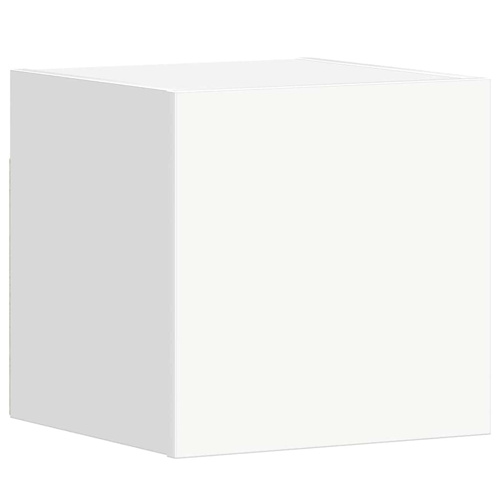 vidaXL 3 Piece TV Cabinet Set White Engineered Wood