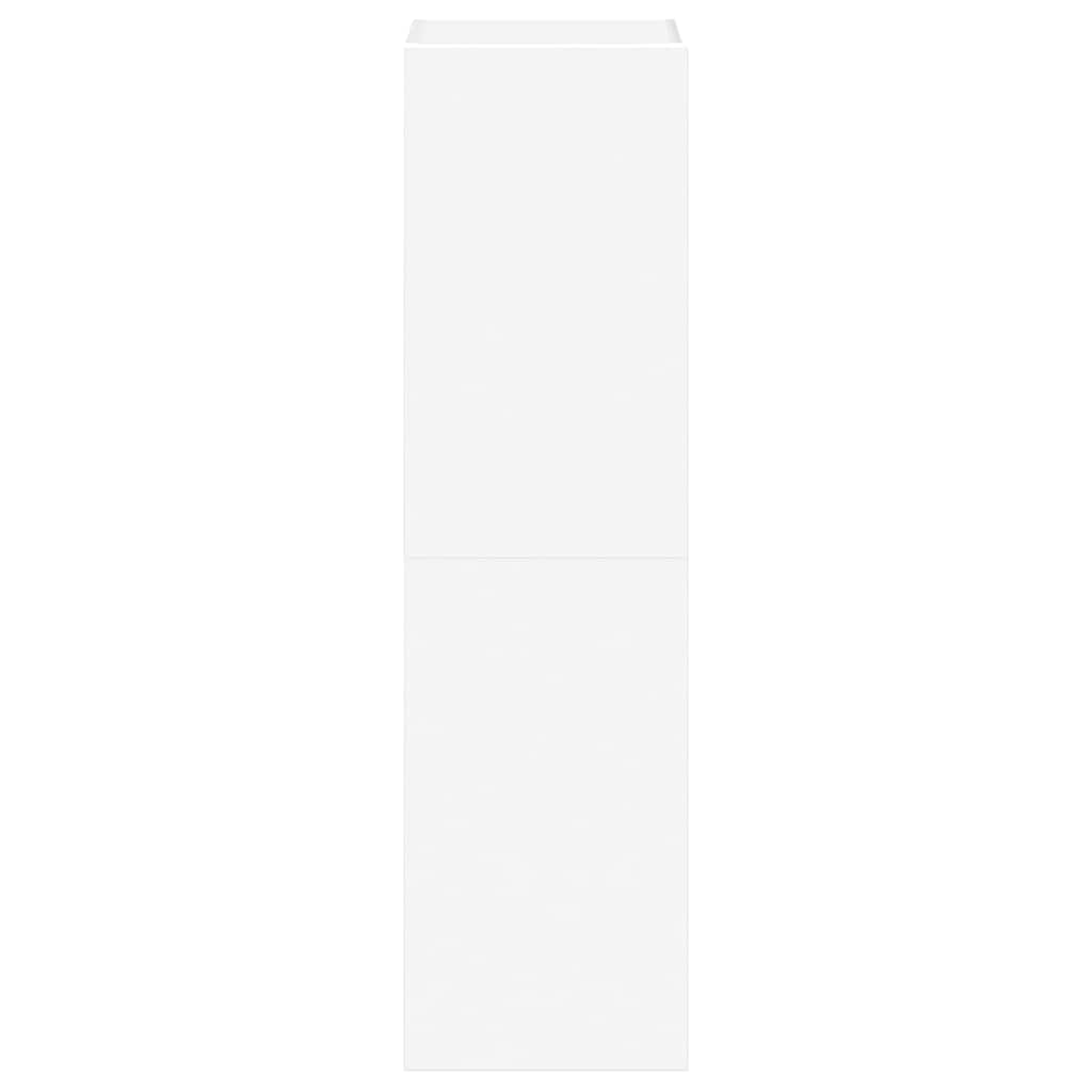 vidaXL 3 Piece TV Cabinet Set White Engineered Wood