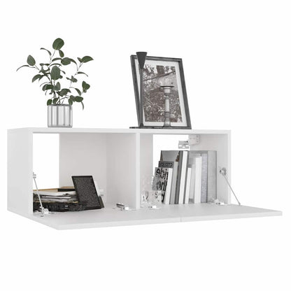 vidaXL TV Cabinet | Set of 3 | White | Engineered wood | Medium