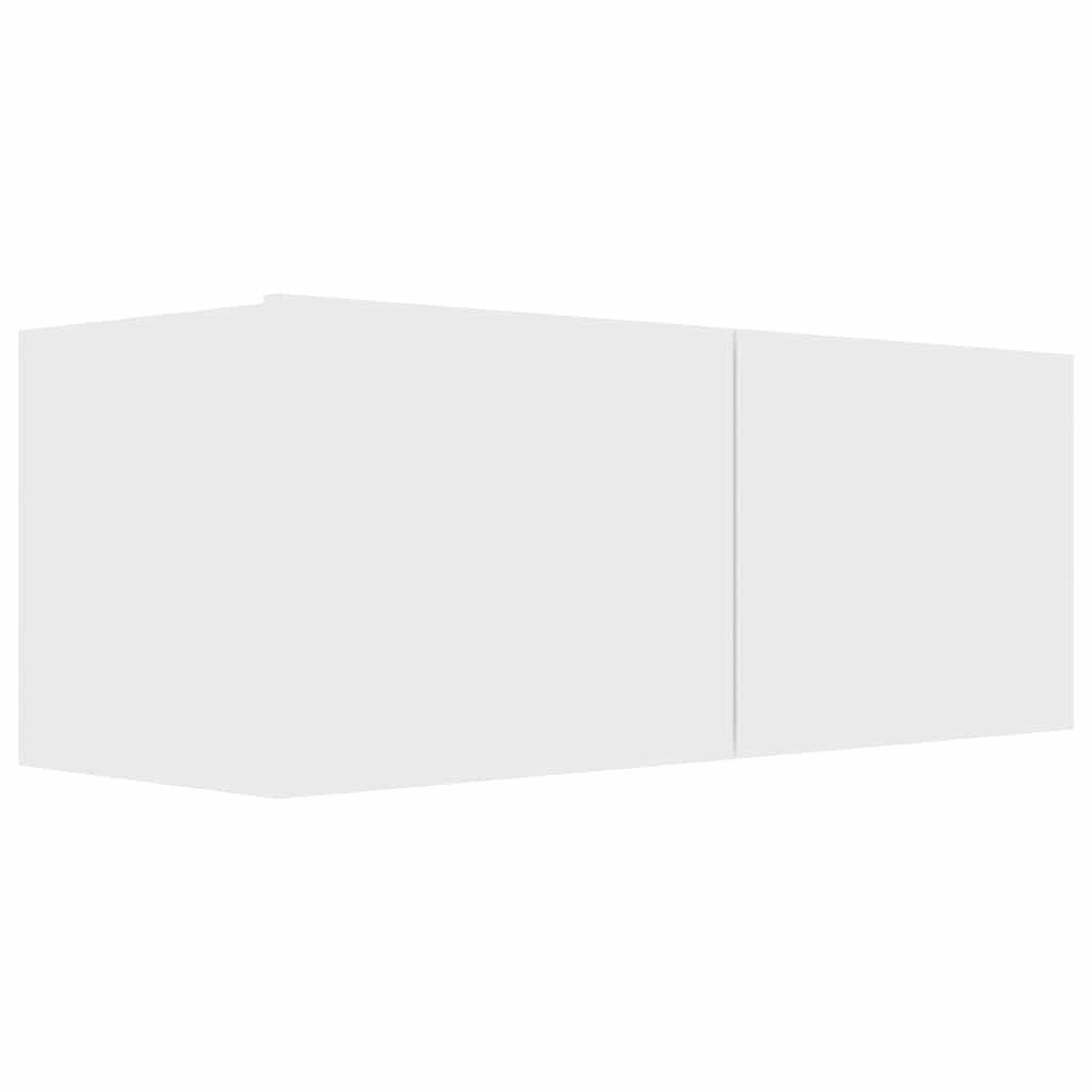 vidaXL 7 Piece TV Cabinet Set White Engineered Wood