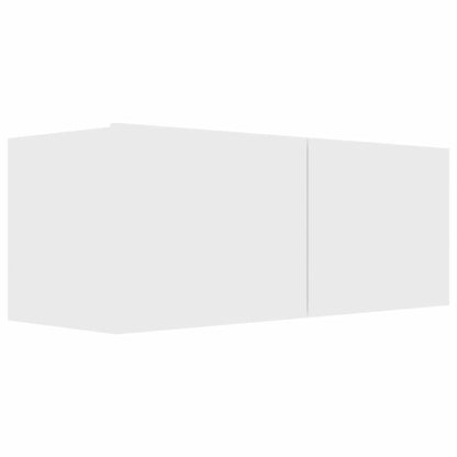 vidaXL 7 Piece TV Cabinet Set White Engineered Wood