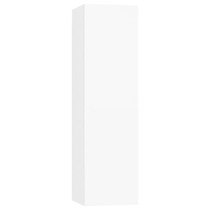 vidaXL TV Cabinet Set | White | Engineered wood | TV Cabinet Set | Rectangular
