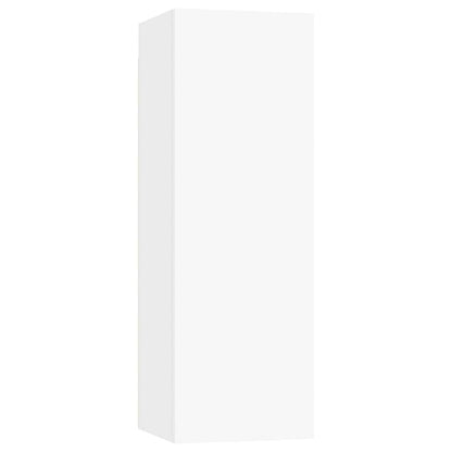 vidaXL TV Cabinet Set | White | Engineered wood | Medium | TV Cabinet Set