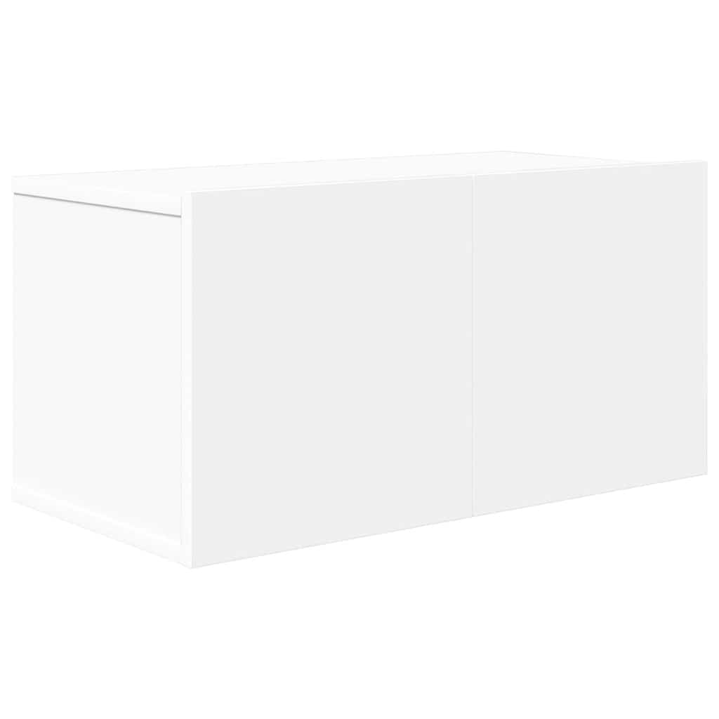 vidaXL 6 Piece TV Cabinet Set White Engineered Wood