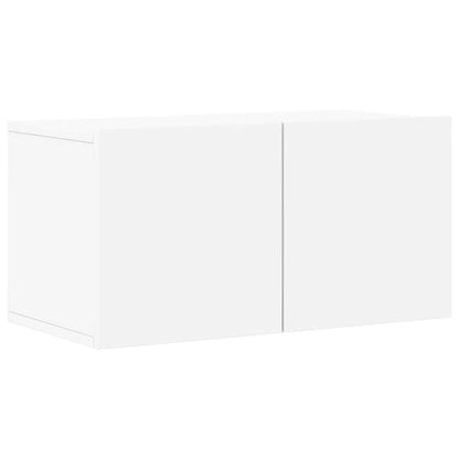 vidaXL 6 Piece TV Cabinet Set White Engineered Wood