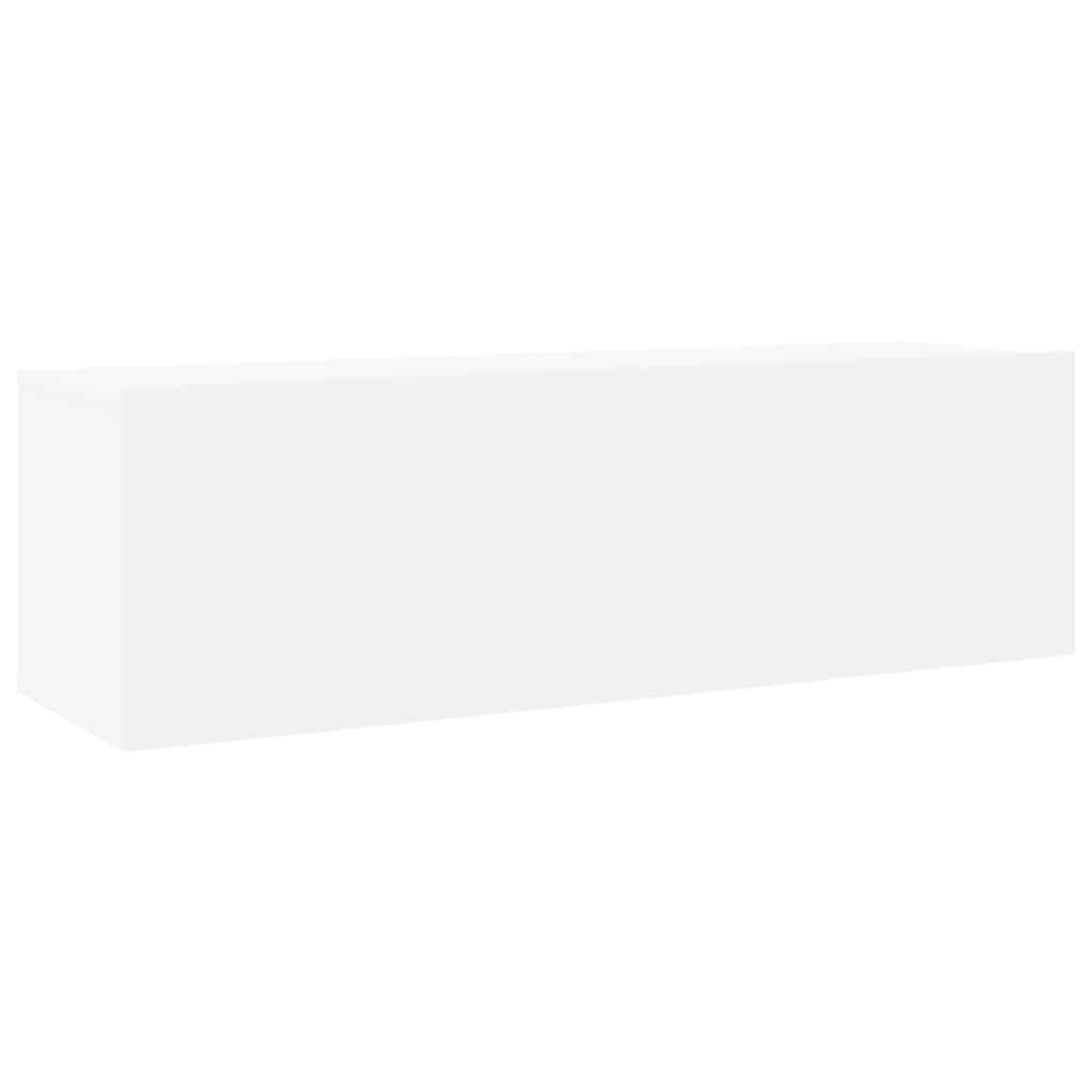 vidaXL 6 Piece TV Cabinet Set White Engineered Wood