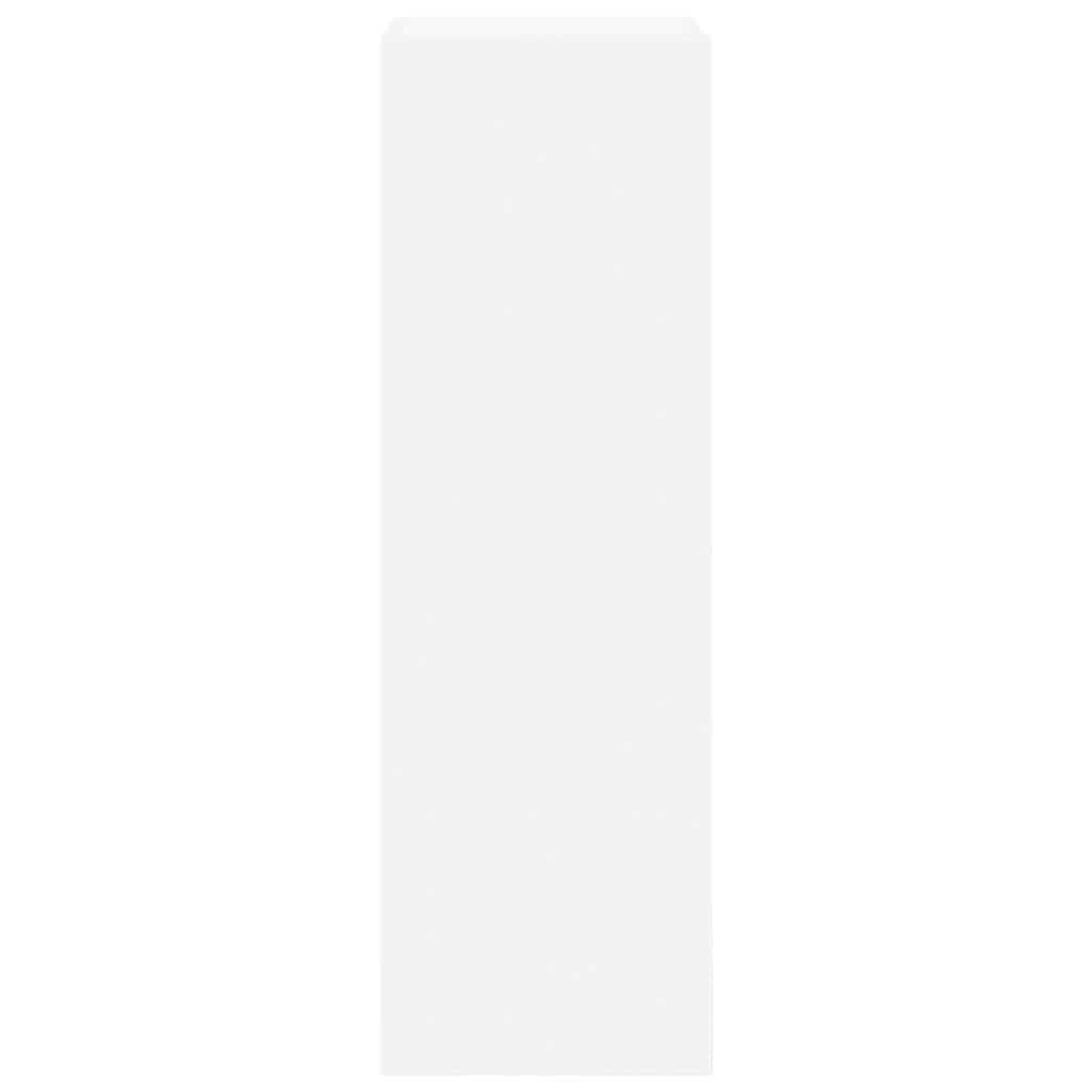 vidaXL 6 Piece TV Cabinet Set White Engineered Wood