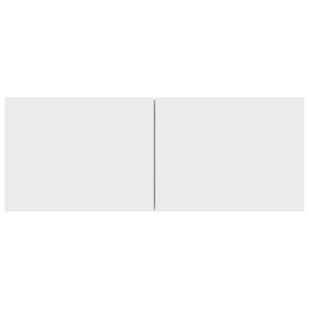 3078701 vidaXL 3 Piece TV Cabinet Set White Engineered Wood (801472x3)