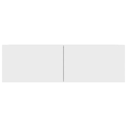 3078703 vidaXL 3 Piece TV Cabinet Set White Engineered Wood (801481+801481x2)