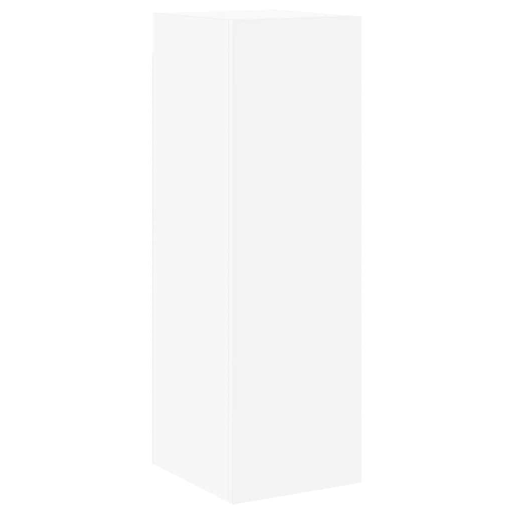 vidaXL 8 Piece TV Cabinet Set White Engineered Wood