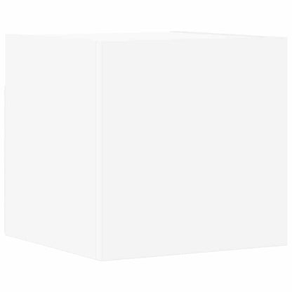 vidaXL 8 Piece TV Cabinet Set White Engineered Wood