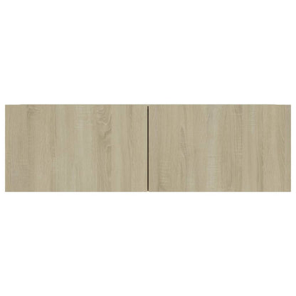 vidaXL TV Cabinets 4 pcs Sonoma Oak 100x30x30 cm Engineered Wood