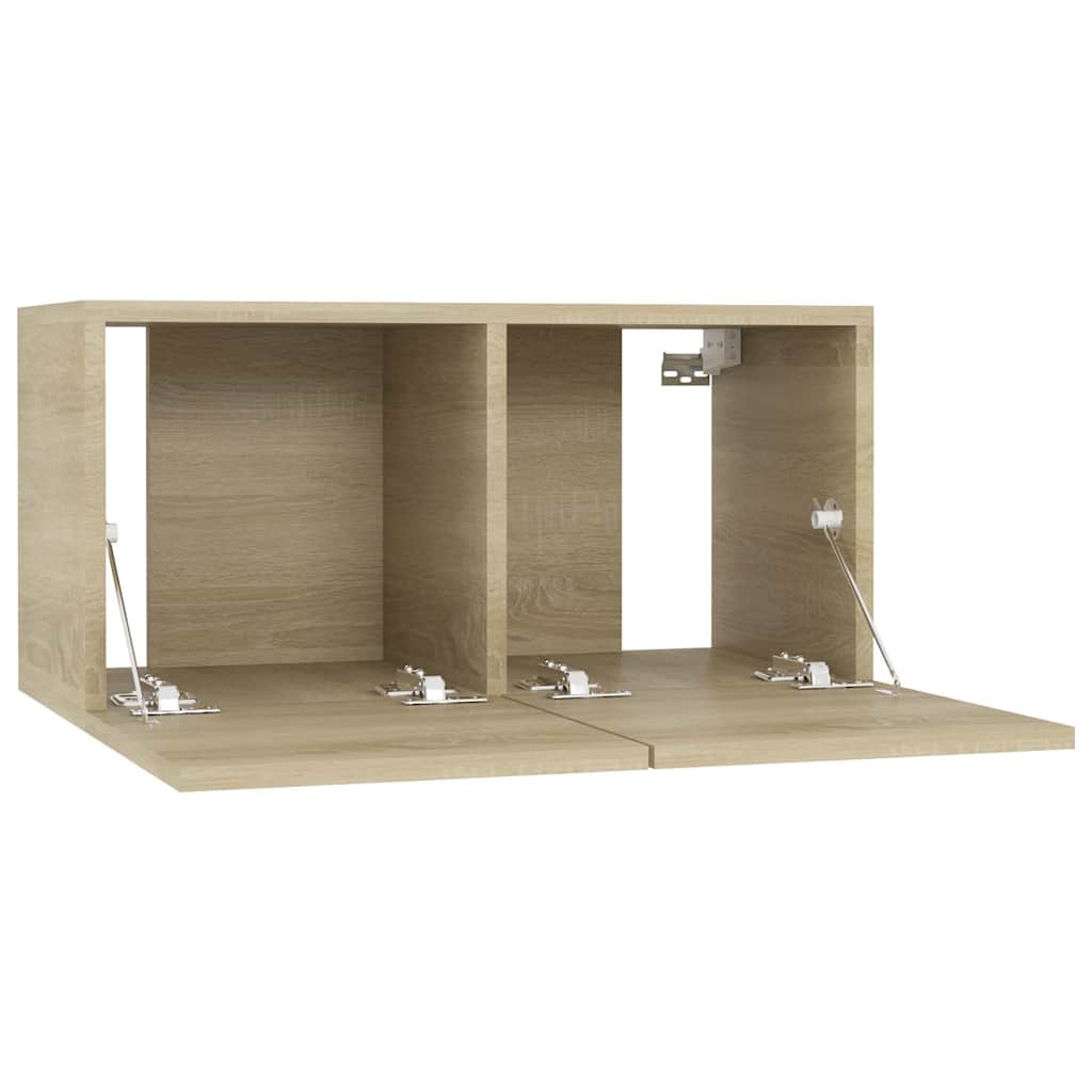 vidaXL 5 Piece TV Cabinet Set Sonoma Oak Engineered Wood