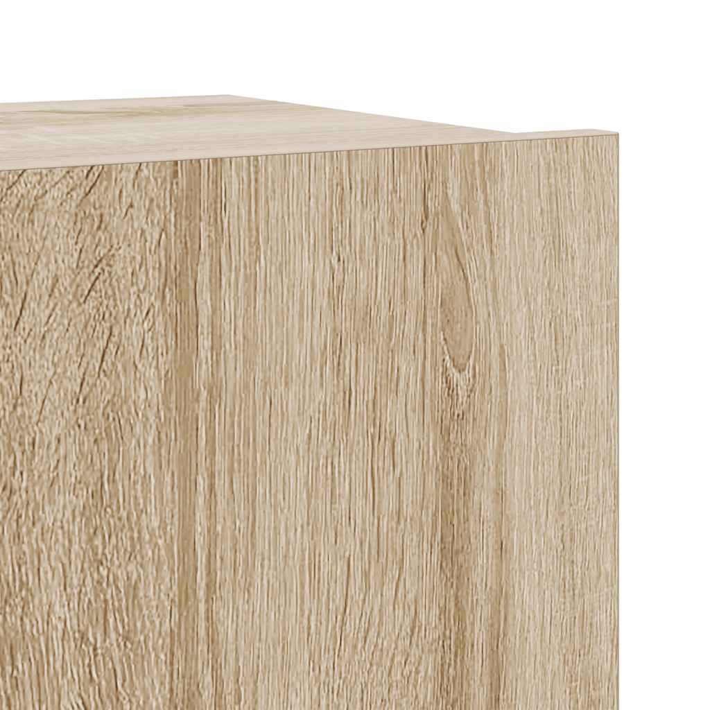 vidaXL 8 Piece TV Cabinet Set Sonoma Oak Engineered Wood