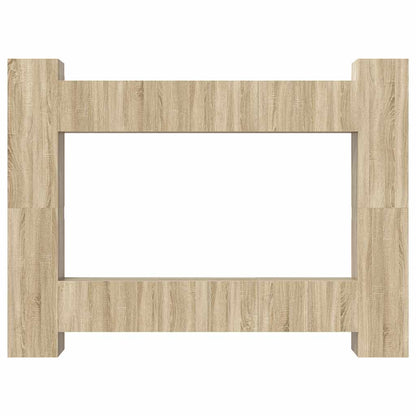 vidaXL 10 Piece TV Cabinet Set Sonoma Oak Engineered Wood