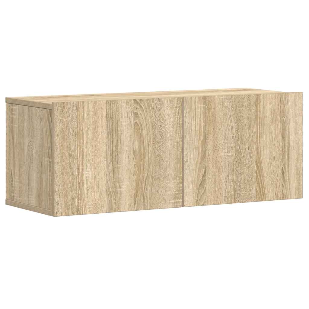 vidaXL 5 Piece TV Cabinet Set Sonoma Oak Engineered Wood