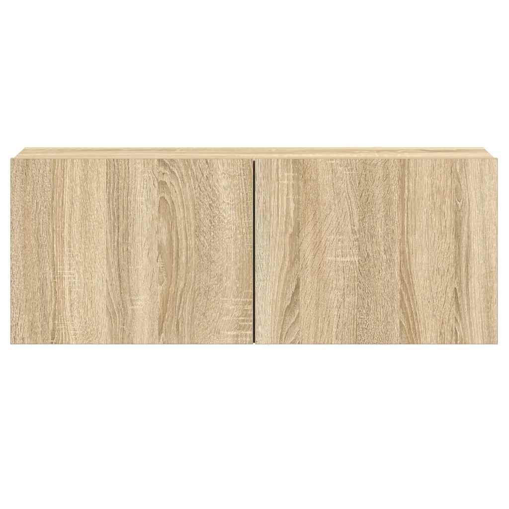 vidaXL 5 Piece TV Cabinet Set Sonoma Oak Engineered Wood