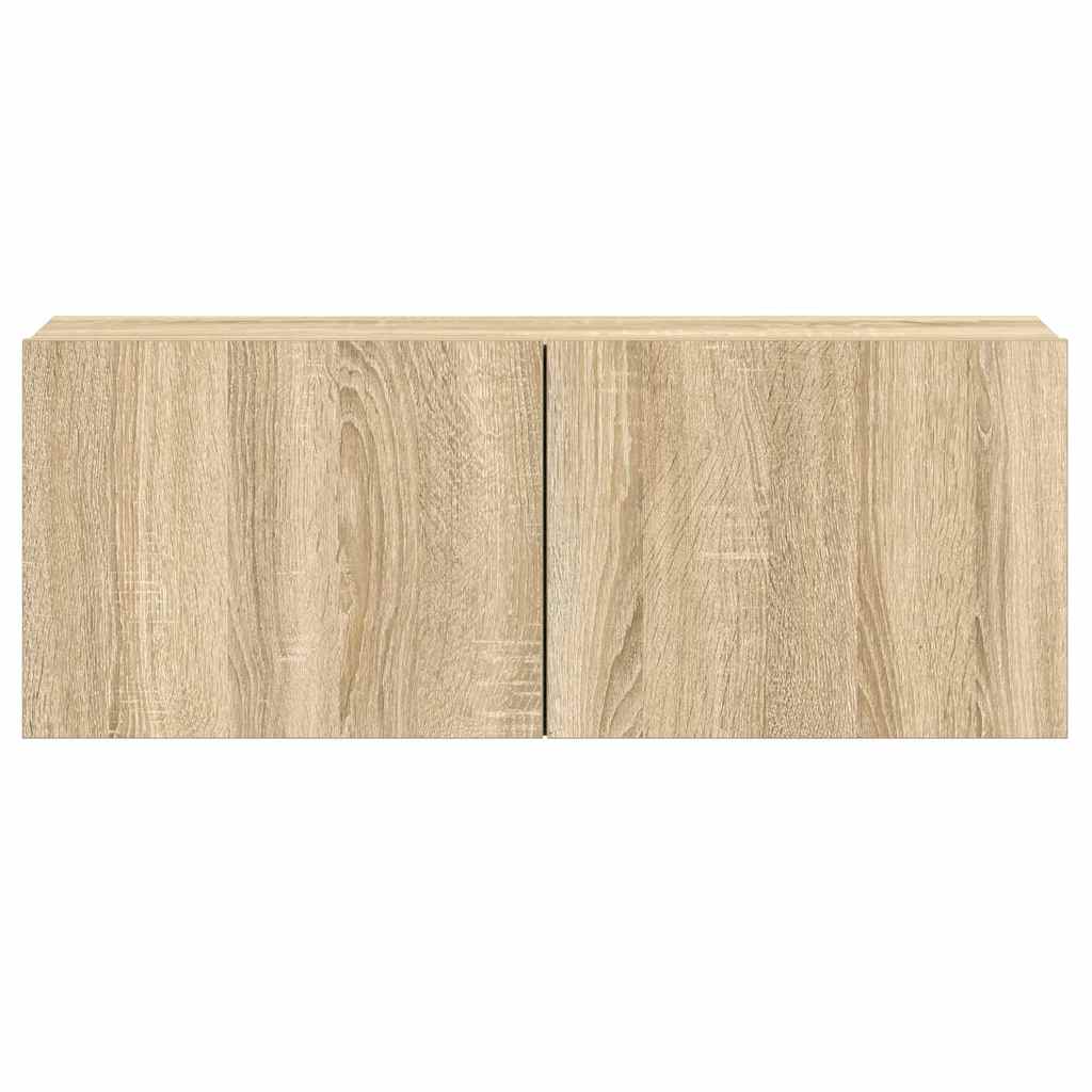 vidaXL 5 Piece TV Cabinet Set Sonoma Oak Engineered Wood
