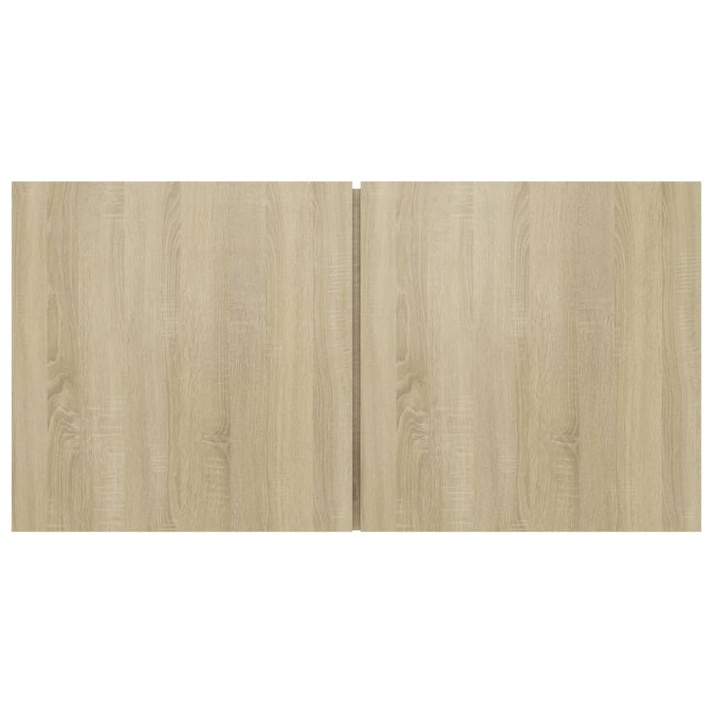 vidaXL 7 Piece TV Cabinet Set Sonoma Oak Engineered Wood