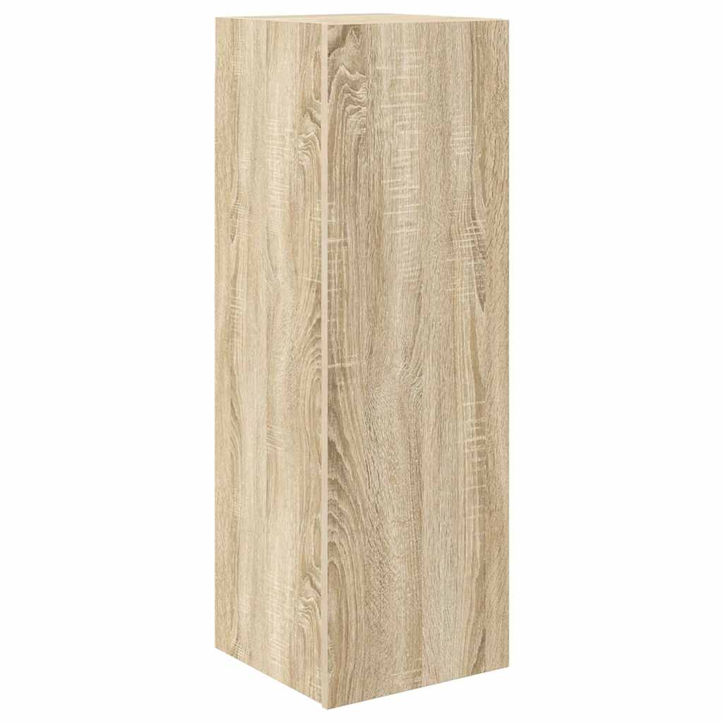 vidaXL 4 Piece TV Cabinet Set Sonoma Oak Engineered Wood