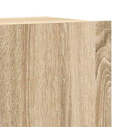 vidaXL 4 Piece TV Cabinet Set Sonoma Oak Engineered Wood