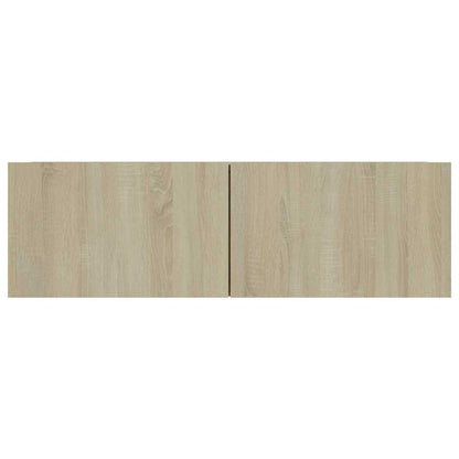 vidaXL 8 Piece TV Cabinet Set Sonoma Oak Engineered Wood